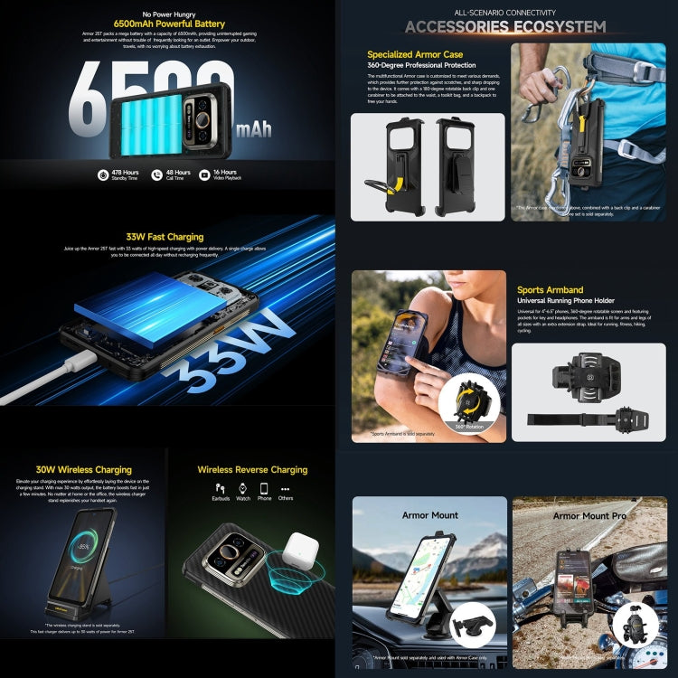 Ulefone Armor 25T Rugged Phone, 6GB+256GB, Thermal Imaging, 6.78 inch Android 14 MediaTek Helio G99 Octa Core, Network: 4G, NFC, OTG, Armor 25T Ulefone Armor 25T Rugged Phone, 6GB+256GB, Thermal Imaging, 6.78 inch Android 14 MediaTek Helio G99 Octa Core, Network: 4G, NFC, OTG, Armor 25T